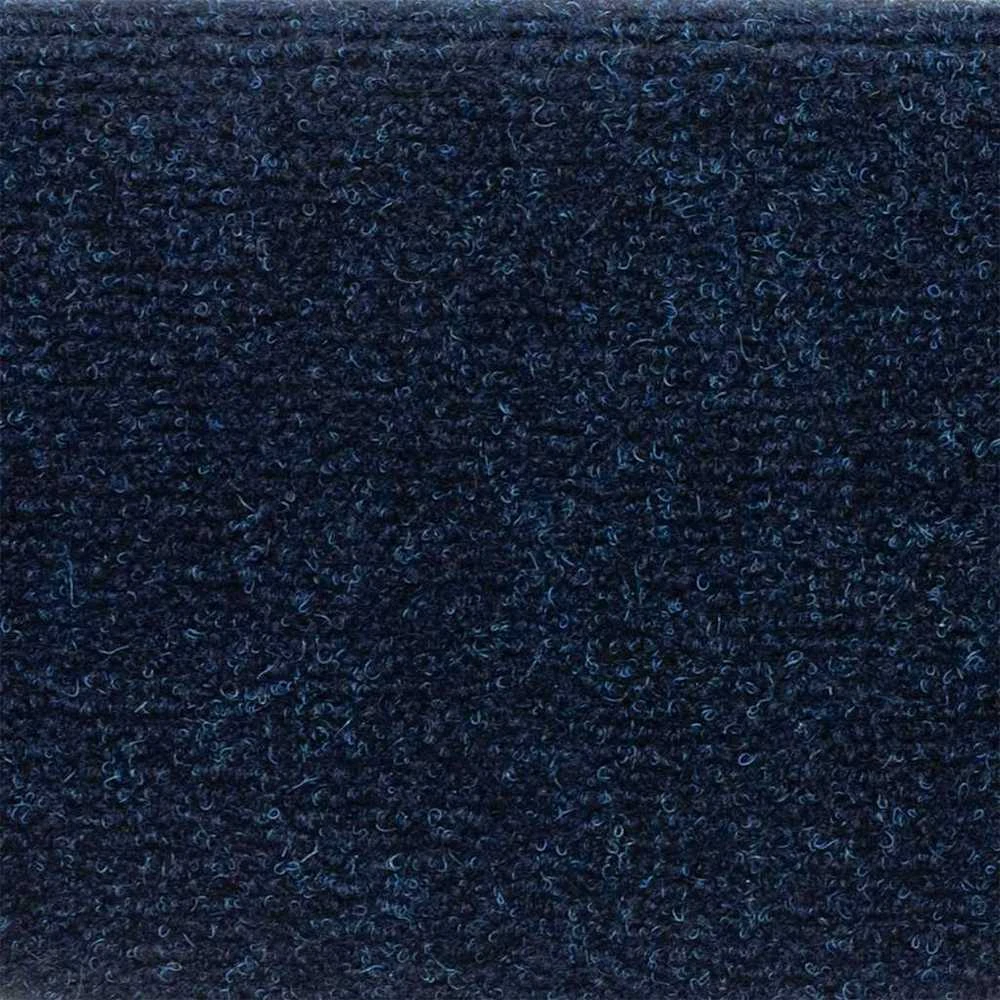 Laiptų kilimėliai, lipnūs, 30 vnt., 56x17x3 cm, tamsiai mėlyni, pusapvaliai
