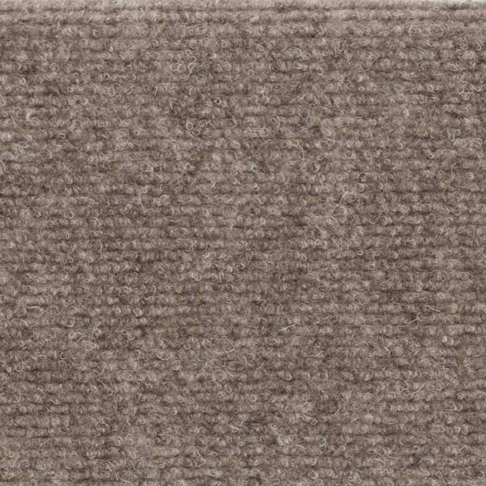 Laiptų kilimėliai, lipnūs, 30 vnt., 56x17x3 cm, smėlio spalvos, pusapvaliai