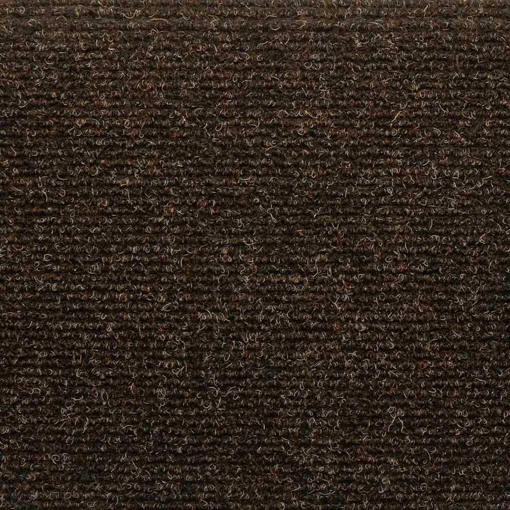 Laiptų kilimėliai, lipnūs, 30 vnt., rudi, pusapvaliai, dideli, 65x21x4 cm