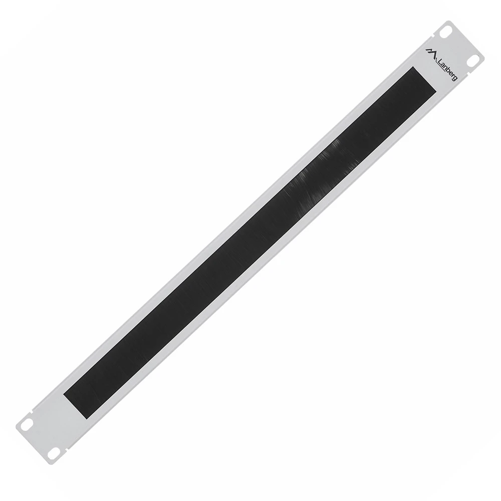 LANBERG AK-1101-S brush panel 19 1U pilka