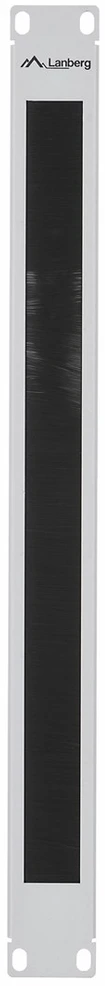LANBERG AK-1101-S brush panel 19 1U pilka