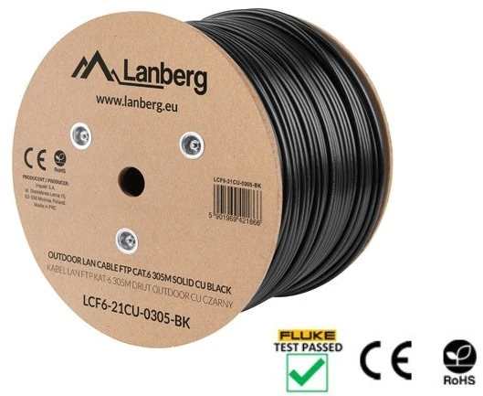 LANBERG LCF6-21CU-0305-BK FTP cable