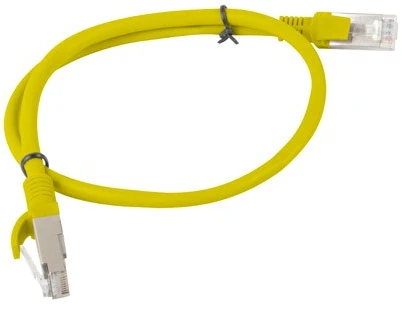 LPATCHCORD KAT.5E UTP 1.5M Geltonas FLUKE PASSED LANBERG 10-PACK