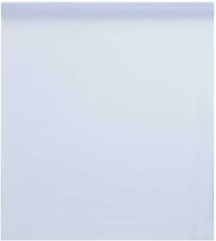 Langų plėvelė, skaidri balta, 90x500cm, PVC, statinė, matinė