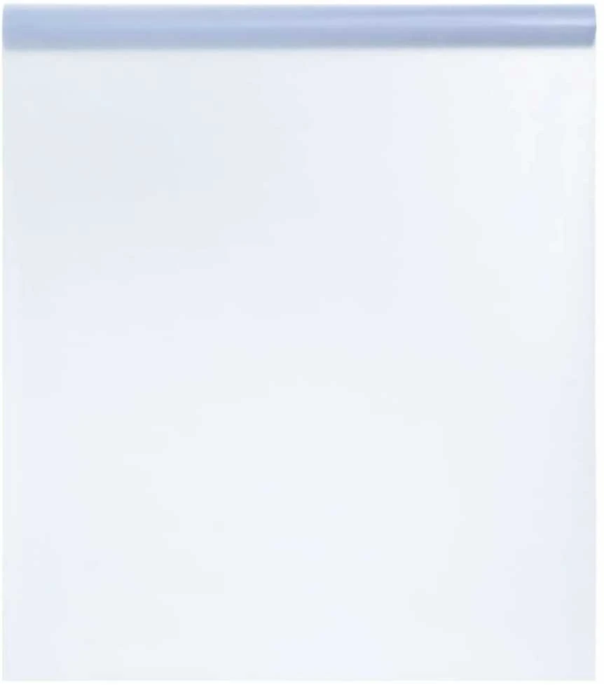 Langų plėvelė, skaidri pilka, 90x2000cm, PVC, statinė, matinė