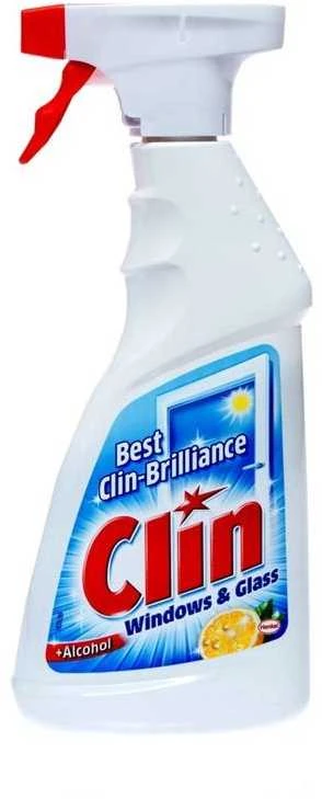 Langų valiklis CLIN Streak Free Windows & Mirrors Lemon, 500 ml