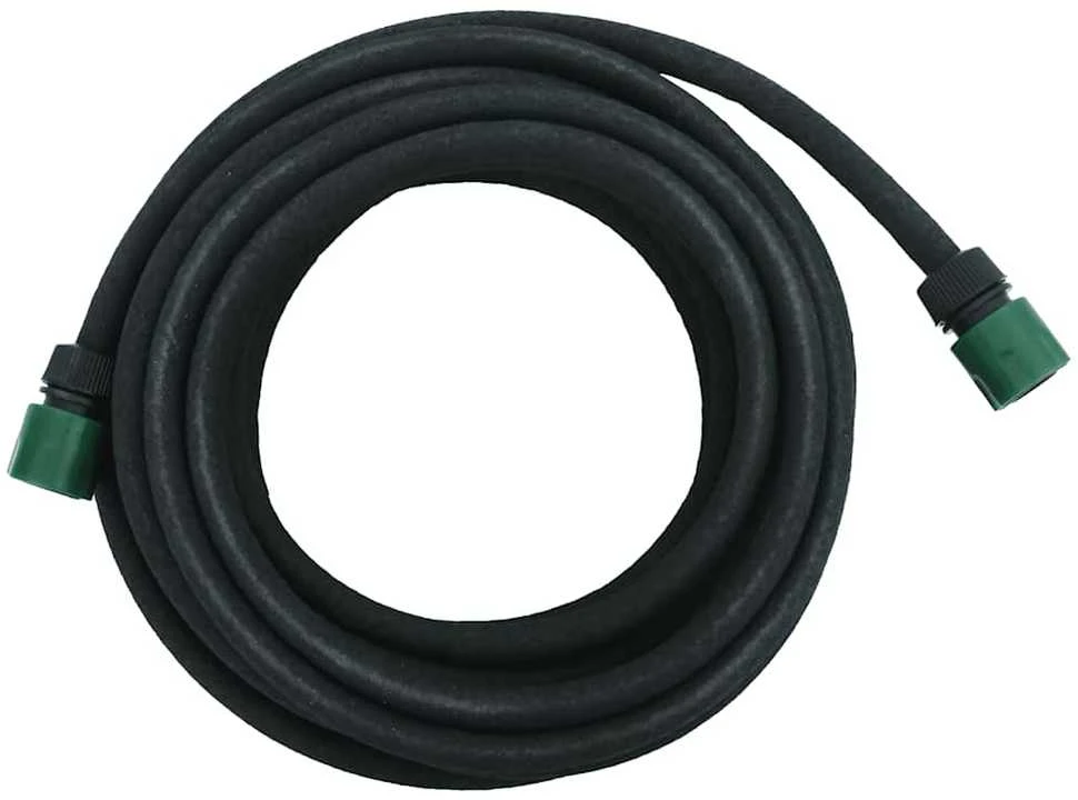 Lašelinio sodo laistymo žarna, juodos spalvos, 0,6", 10m, guma