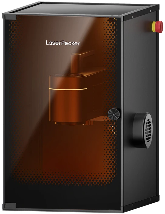 LaserPecker LP4 apsauginis gaubtas lazeriniam graviruokliui