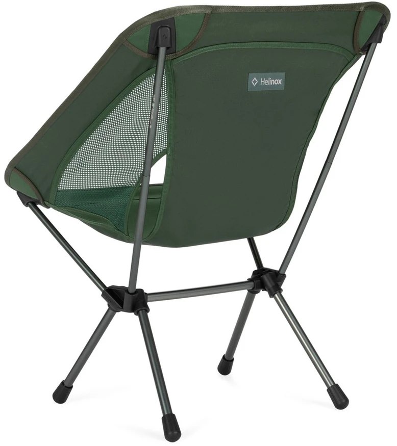 Carruzzo Helinox Chair One (RE) Turistinė kėdė 4 kojos Juoda, Žalia