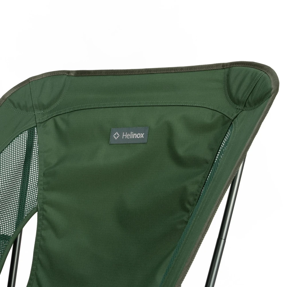 Carruzzo Helinox Chair One (RE) Turistinė kėdė 4 kojos Juoda, Žalia