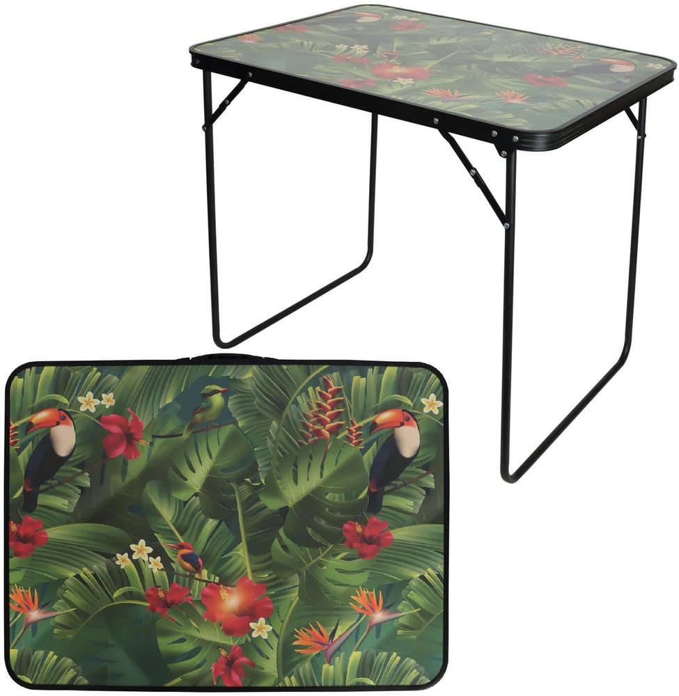 Enero Camp Lauko stalas 80x60x70 cm Flower