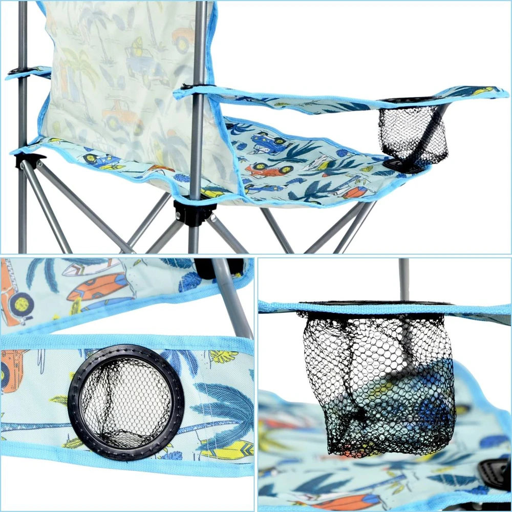 KOOPMAN SULANKSTOMA TURISTINĖ KĖDĖ VAIKAMS MĖLYNA KIDS COLLECTION 1083292