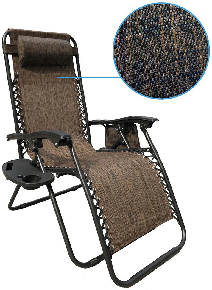 Saska Garden LEŻAK OGRODOWY sulankstomas Daugiafunkcinis 175X52/65X107CMY RUDA