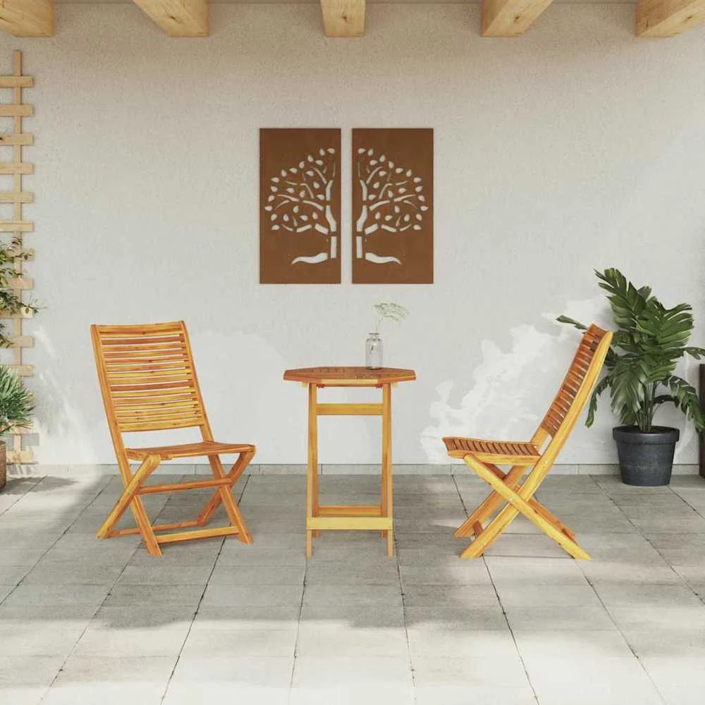 Sulankstomas bistro rinkinys 3 vnt. 2 vietos Ruda