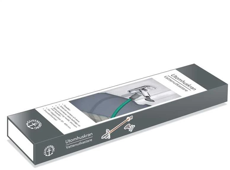 Lauko čiaupas neužšąlantis Gustavsberg FG0105062, 1/2''