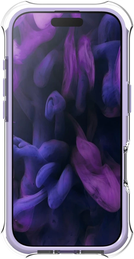 Carruzzo LAUT AERO PROTECT mobiliojo telefono dėklas 17,5 cm (6.9″) Violetinė, Permatomas