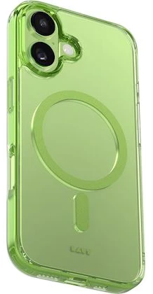 Dėklas Laut Crystal Fluro iPhone 17, Šviesiai žalia