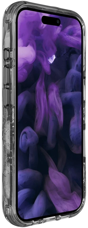 Laut Crystal Matter X MagSafe dėklas, skirtas iPhone 16 Pro Max – skaidrus juodas