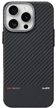 Dėklas Laut Kev Protect iPhone 16 Pro Max, Juodas
