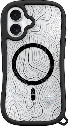 Dėklas „Laut Pop Adventure“ – iPhone 16 dėklui, vidurnakčio spalvos