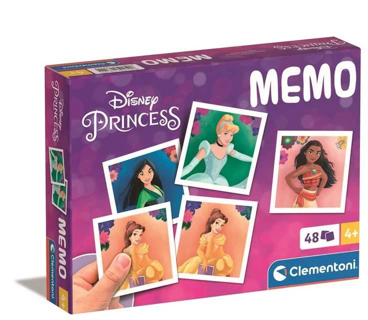 Lavinimo žaislas Clementoni Memo kortelės Princess 18311
