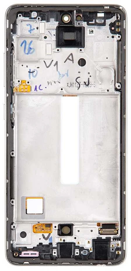 LCD ekranas + jutiklinis blokas Samsung A526/A525 Galaxy A52 Baltas (pakeitimų paketas)