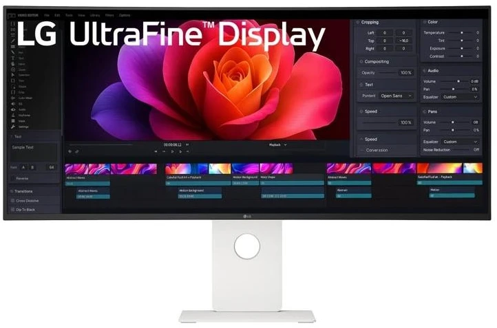 Monitorius „LG UltraFine 40U990A-W“ – 5K2K | Nano IPS juodas | „Thunderbolt 5“ | HDR 600