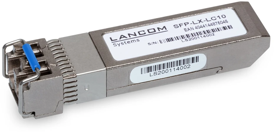 Šakotuvas LCO LANCOM SFP-LX-LC10 tinklo siųstuvų-imtuvų modulis Optinis pluoštas 10000 Mbit/ai SFP+ 1310 nm