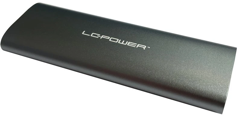 LCP LC-Power LC-M2-C-MULTI-2 saugojimo diskų korpusas SSD korpusas Antracitas M.2