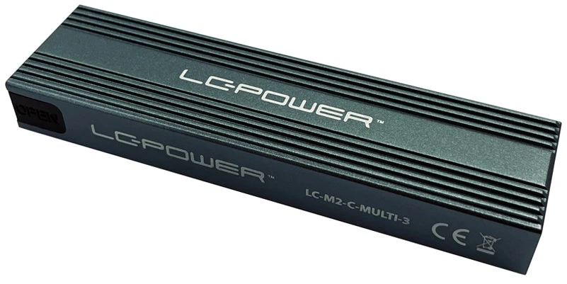 M.2 LC-M2-C-MULTI-3 LC-Power USB3.2 M.2 SSD plokštė (NVMe ir SATA)