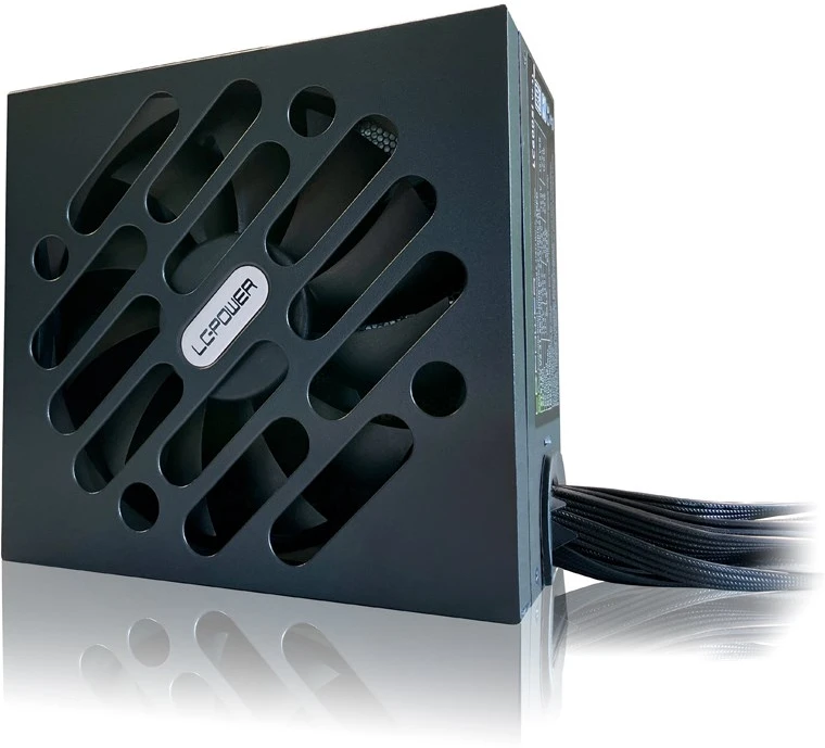 LCP LC-Power LC600SI V2.31 maitinimo blokas 600 W 20+4 pin ATX ATX Juoda