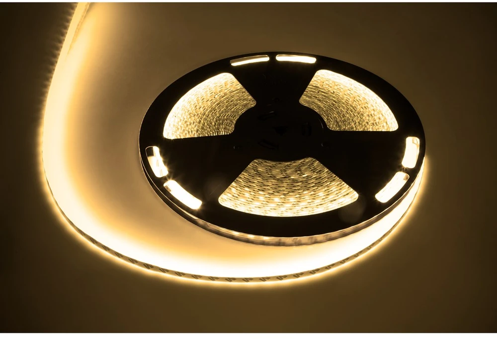 Rebel LED juosta 25m (1500x5050 SMD) šiltai balta 12V