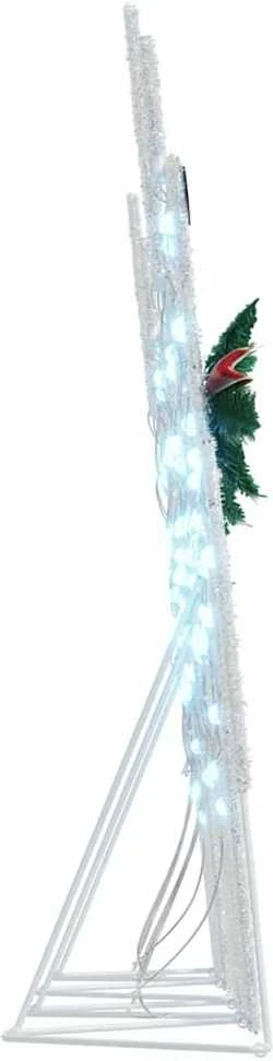 LED elniai 4 vnt. Balta 45 x 19 x 65 cm audinys