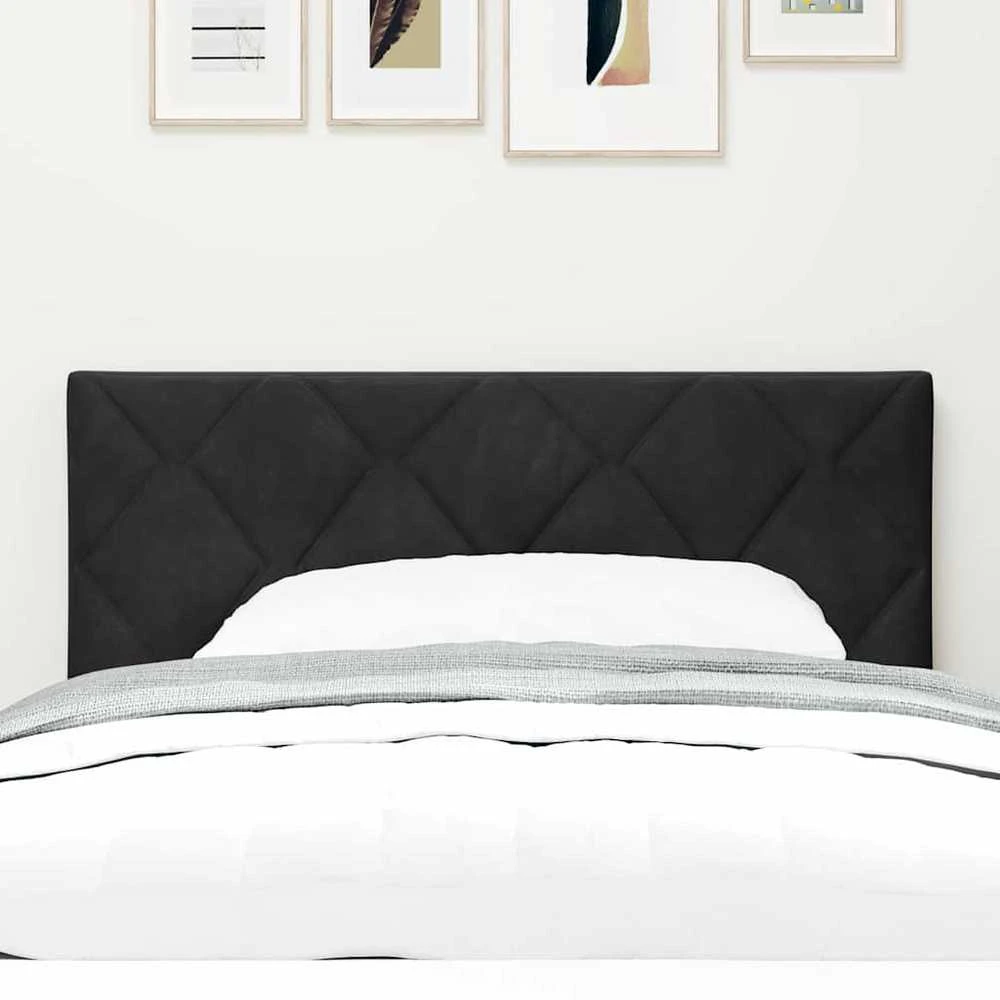 LED galvūgalis Juodas 90 cm Aksomas