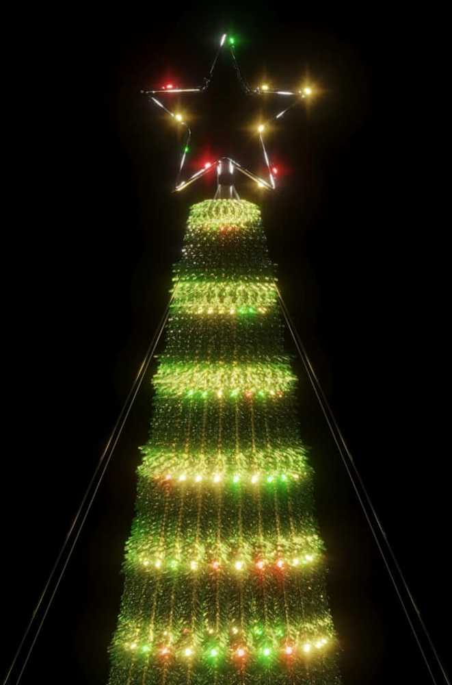Šviečianti Kalėdų eglutė, 300cm, 688 LED, kūgio formos