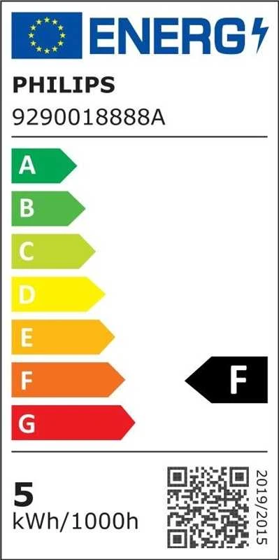 LED lemputė Philips Fil B35, 5W, E14, WW, 470-190-50lm