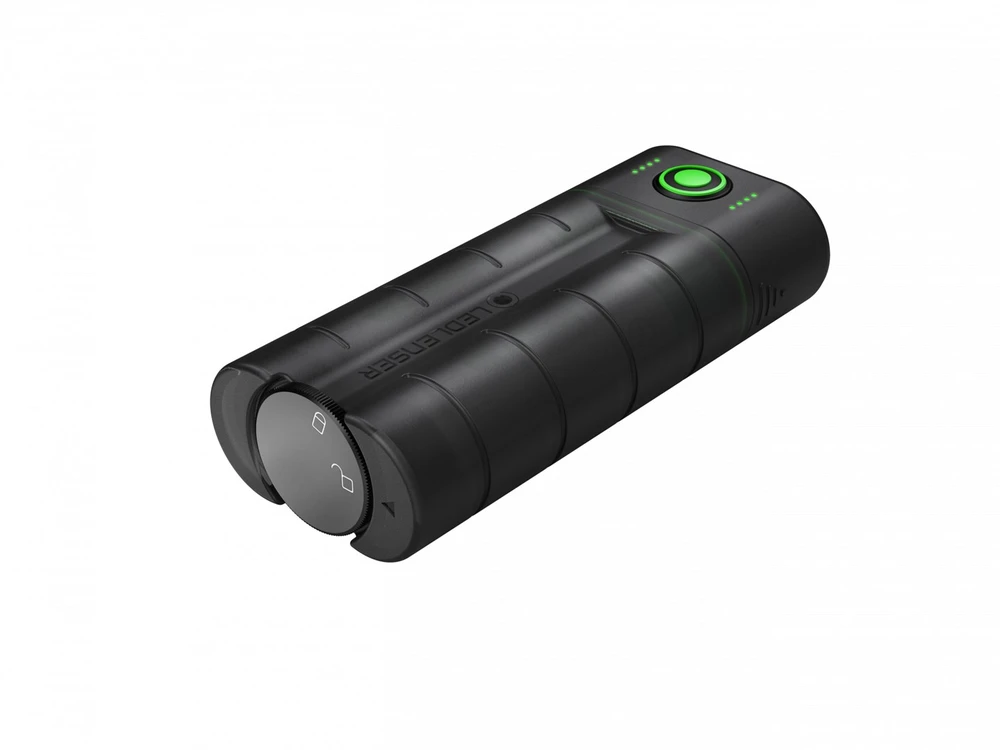 LED Lenser Ledlenser Flex7 6800 mAh Juoda, Žalia
