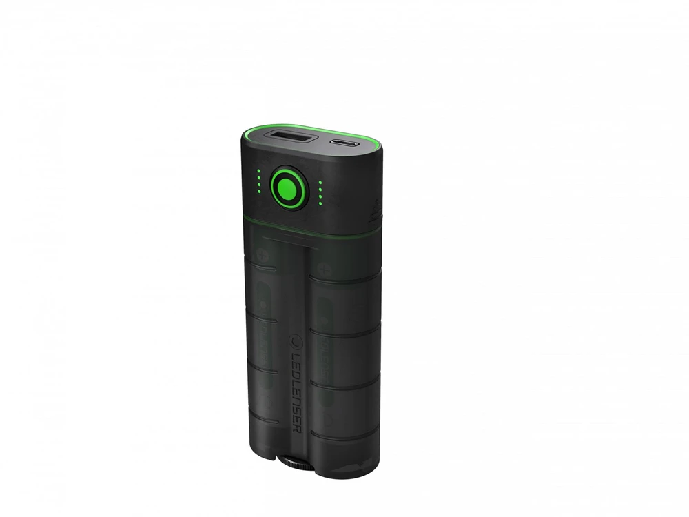 LED Lenser Ledlenser Flex7 6800 mAh Juoda, Žalia