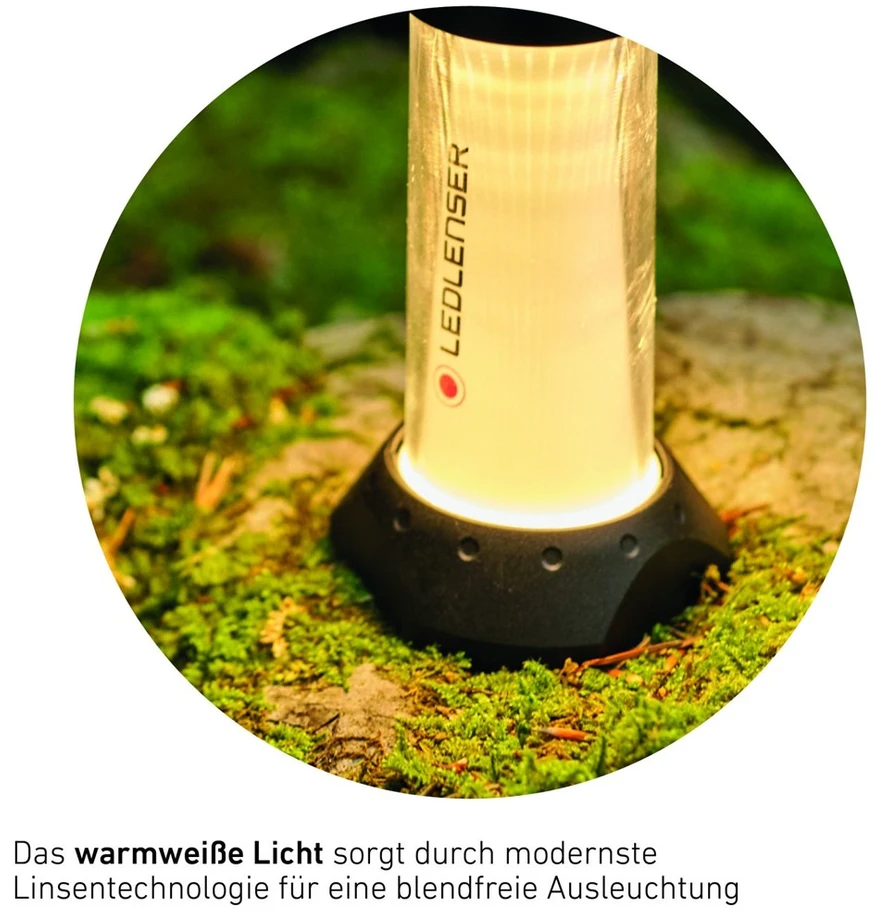 LED Lenser Stovyklavimo Lempa - Ledlenser ML6 ConnectWL Juoda/Balta Ledlenser ML6 ConnectWL Įkraunama Lempa, 750 Liumenų, Juoda