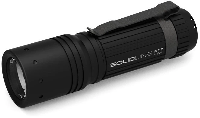 LED Lenser Ledlenser Solidline ST7 Juoda Rankinis žibintuvėlis