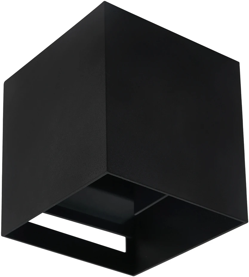 Sieninis šviestuvas Led Line Lite Sieninis lauko šviestuvas CUBE G9 IP65, reguliuojamo švietimo kampo, juodas spalvos
