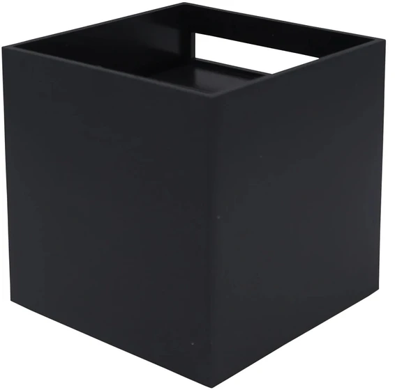 Sieninis šviestuvas Led Line Lite Sieninis lauko šviestuvas CUBE 2x3W 3000K, reguliuojamo švietimo kampo, juodas spalvos