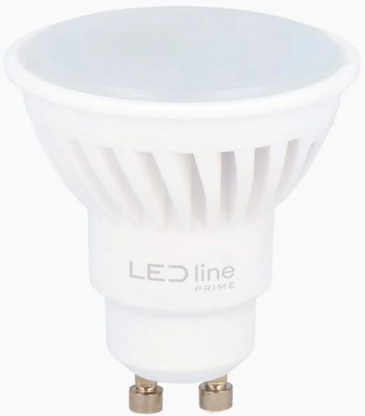Led Line Prime Lemputė LED GU10 230V 10W 1400lm 120° neutraliai balta 4000K, keramikinė