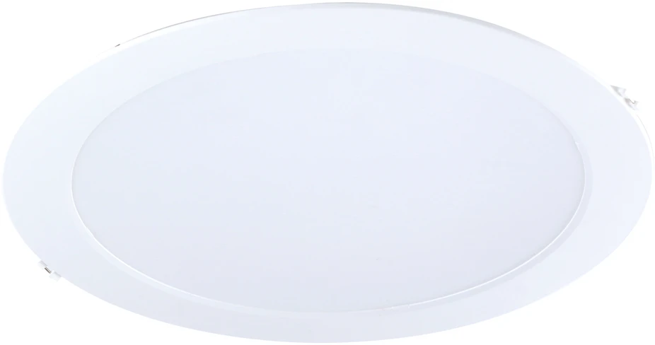 LED lubinis šviestuvas PNI D-Light 2402W 24W, įmontuojamas, apvalus, 6500K, 230V maitinimo šaltinis, 2640 lm, baltas
