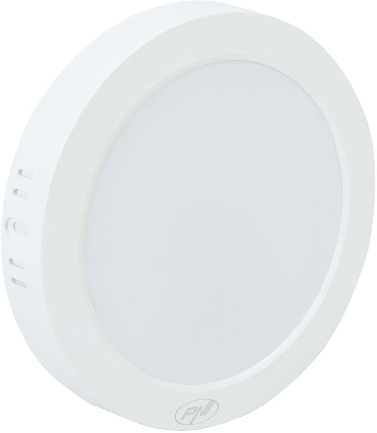 LED lubinis šviestuvas PNI D-Light CL2418 18W, apvalus 21,7 cm, 6400K, 230V, 1980 lm, šaltai balta spalva