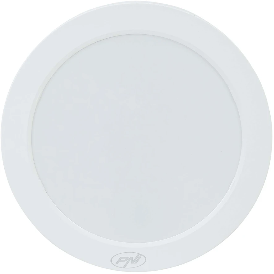 LED lubinis šviestuvas PNI D-Light CL2418 18W, apvalus 21,7 cm, 6400K, 230V, 1980 lm, šaltai balta spalva