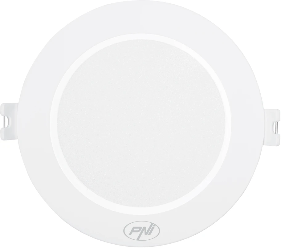 LED prožektorius PNI D-Light CL2512 12W, įleidžiamas, apvalus 17 cm, 4200K, 230V maitinimo šaltinis, 1320 lm, neutrali balta spalva