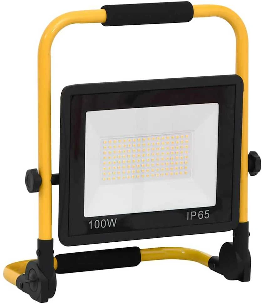 LED prožektorius su rankena, šaltos baltos spalvos, 100W