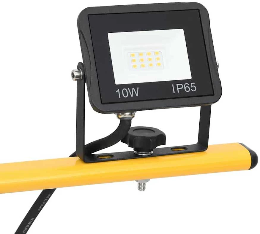 LED prožektorius su trikoju, šiltos baltos spalvos, 2x10W