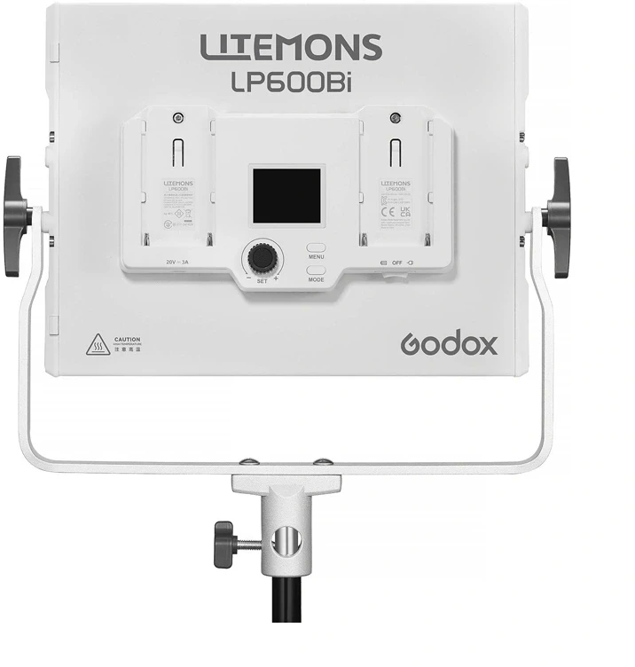 LED šviesos skydelis GODOX Litemons LP600Bi dviejų spalvų temperatūrų